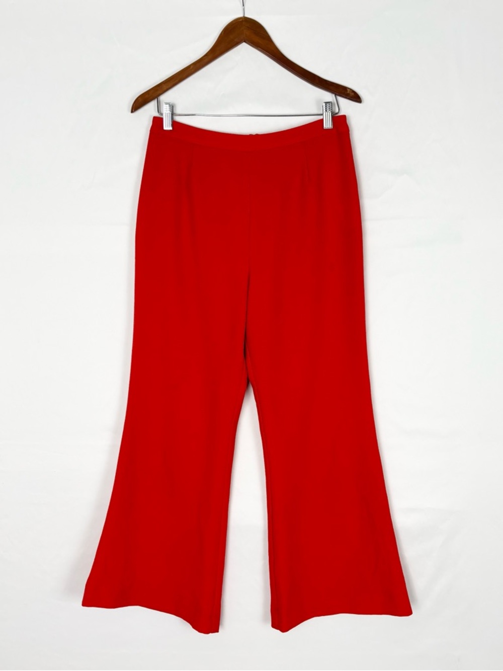 CMEO Collective High Waist Red Flare‎ Pant Size L Womens